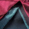 Kledingstof glanzende metalen brokaat satijn nylon-cotton voor kleding zwart witte marineblauw groen rood bij de meter