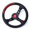 13inch/325mm Vertex Genuine Leather Embroidery Drift Sport Steering Wheel