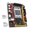 Makinist X79 V2.73 X79 LGA 2011 Anakart Desteği Intel Xeon E5 V1 V2 CPU İşlemci DDR3 ECC REG ECC RAM Memory Mini-Itx