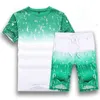 Erkek Tasarımcı Trailtsuits Sportswear Erkekler Jogging Takımları Kısa Kollu Tişört ve Şort İlkbahar Yaz Gündelik Unisex Marka Spor Giyim Setleri 5xl