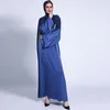 Ethnic Clothing Robe longoe femme muulmane satin Abaya Dubai Turkey Islam Bangladesz Arabic muzułmańską sukienkę dla kobiet kaftan vestid