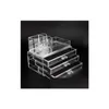 Bathroom Storage Organization 5 Styles Transparent Plastic Home Der Desk Desktop Box Organiser Clear Acrylic Makeup Make Up Organi Dhr19