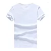 T-shirts pour hommes T-shirts Hommes Chemise Coton Cool À Manches Courtes Pure Tee Mode D'été T-shirt Pull Tops Casual Solide Marque Vêtements 61