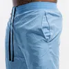 Shorts pour hommes été couleur unie recadrée Streetwear mode pantalons décontractés survêtement Fitness entraînement séchage rapide pantalons de survêtement 230105