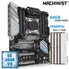 Machinista X99 LGA 2011-3 Kit combinado de placa base con Intel Xeon E5 2690 V3 CPU y DDR4 64GB RAM Memoria ATX X99 MR9S