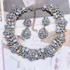 Choker 2023 Mode Kristall Rhinestone Stor krage Stor Haklapp Halsband Kvinnor Smycken Etnisk Vintage Statement