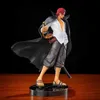 Action Toy Figures One piece Shanks Anime Action Figure Roronoa Zoro Luffy Collection Modèle Cartoon Jouets Pour Cadeaux De Noël 17cm T230105