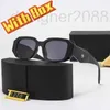 Solglas￶gon Mens Designer f￶r kvinnor Valfri Polariserade UV400 -skyddslinser med h￶gsta kvalitet med Box Sun Glasses 2TLJ
