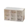 Storage Boxes Bins Mini Jewelry Der Organizer With 9 Ders Art Crafts Box Hair Pins Clips Container Office Supplies Drop Delivery H Dhore