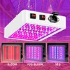 Växande lampor LED GROW LIGHT FULL SPECTRUM 25W-80W växthus odla tält hydroponisk fyto lampfrö veg inomhus växt