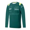 F1 Formula One uzun kollu T-Shirt Araba Takımı Üniforma 2022 Yeni Ürün Yarış Takımı Crewneck Günlük Özelleştirme