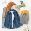 Women's Jackets Autumn Women Corduroy Shirts Loose Long Sleeve Solid Lady Tops Casual Outwear Female Clothes