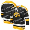 College Basketball Wears Thr Custom Iowa Hawkeyes Colosseum Athletic Machine Hockey Sweater Jerseys Stitched Any Name A