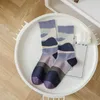 Women Socks For Korean Style Cotton Breathable Cute Flower Crew Girls Absorb Sweat Comfortable High Quality Casual