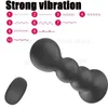 Sex Toy Massager Wireless Remote Control Inflatable Male Prostate Huge Ball Expansion Butt Plug Vibrator Anal Toys for Men Women