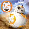 Экшн-фигуры быстрые доставки BB-8 Ball RC Robot BB8 Figure BB 8 Droid Robot 2.4G Дистанционное управление Интеллектуальным роботом BB8 Model Kid Toy Gift T230105