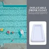 Plakalar Şişme İçecek Buz Bar Büfe Havuzu Servis Tutucu Soğutucu Tepsisi Yüzen Salata Şamandıra Partisi tepsileri luau kova piknik