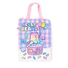 A4 filmapp sötbjörndokumentarrangör Holder Korean 13 tum Laptop Fichario för Gilrs Kawaii Information Bag Stationery