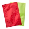 8x12 cm 100 pezzi sacchetti in mylar termosaldati aprono sacchetti di imballaggio colorati sacchetto sottovuoto sacchetti di conservazione del tè per l'umidità