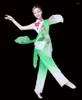 Scene Wear Women and Girl Yangge Classical Dance Costumes Elegant Song passar vuxna kinesiska fan National Performance Clothing