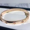 Projekt bransoletki Bangle Love For Women Men Biżuter