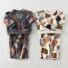 Ensembles de vêtements bébé pour 0 3 ans fille vêtements ensemble printemps automne né garçon pull pantalon enfant en bas âge enfants 230105