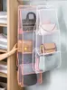 صناديق تخزين معلقة منظم حقيبة يد معلقة منسوجة منسوجة قابلة للطي قابلة للطي على جدار الباب