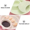 Plates Dish Serving Sauce Plate Seasoning Appetizer Sushi Saucer Bowl Draining Dumpling Dinner Dipping Double Fruitplatter