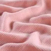 Clothing Fabric Soft Solid Bubble Chiffon Crepe Poly For Dress Black White Pink Red Navy Blue Green Purple By The Meter