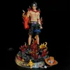 Figuras de brinquedo de ação Anime Figura uma peça Gk Portgas d Ace Roronoa Zoro Luffy Grande Estátua Ação Fatueta Coleção Toys Christmas GIF T230105