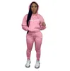 jjacobss Tracksuits 2 Piece Set Women Diamonds Loose Hoodies Sweatshirt Sweatpants Joggers Pant Suits Femme Outfits Sweatsuits