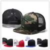 Snapbacks réglable ombrage unisexe Hip Hop maille casquette de Baseball à bord plat printemps été hommes femmes en plein air Snapback papa chapeau 0105