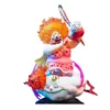 Action Toy Figures One Piece Figur 28cm GK Big Mom Charlotte Linlin Anime Figur Fyra kejsare Action Figure Collectible Model Toys Födelsedagspresenter T230105