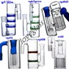 14mm Glass Ash Catcher Hookahs Smoke Collector Accessories 18mm Glass Ashcatcher For Bong comb Perc percolator bongs