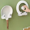 Kitchen Storage 2pcs Wall-mounted Pot Lid Rack Cover With Nail-free Glue