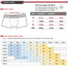 Caleçons sous-vêtements pour hommes Boxer Shorts troncs coton haute qualité hommes marque vêtements boxeurs maison vêtements de nuit