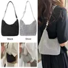 Abendtaschen Mode Strass Handtaschen Leder Frauen Mädchen Perle Reißverschluss Unterarm Tote Geldbörsen für Outdoor Shopping Business