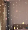 Curtain Fashionable Home Decoration crystal Glass bead Glitter Sequin partition Ornaments Wedding party background Pendant 230104