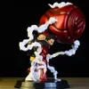 Экшн -игрушки фигуры 25 см Luffy Gear 4 фигурки с одной частью аниме -фигур