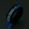 glow dark wedding ring