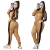 Women TrackSuits Designer Dwuczęściowy zestaw do wyprzedzania setek sportowych set 2 sztuki marki Casual Club Stroje