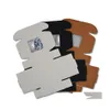 Emballage cadeau 30pcs boîte noire pour emballage petit blanc avec fenêtre boîtes en papier kraft brun emballage personnalisé1 livraison directe maison jardin Dhade