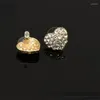Collier Boucles d'oreilles Ensemble de bijoux plaqué or Dubaï 18K pour femmes Heart Fashion Ring Bracelet Copper Pendant Party Party Party