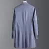 Erkek Yün Karışımları Marka Erkek Trençkot Ceket Ceketler Sonbahar Kış Kış İş Gezgin En Palto Erkek Uzun Windbreaker Dış Giyim Steet Giyim Palto 230105