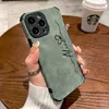 Nome personalizzato personalizzato Case di telefono in pelle morbida per iPhone 14 pro max 13 12 11 xs xs xr 7 8 più cover shock -shock in stile coreano