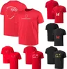 F1 T-shirt Formule 1 Team 1929 T-shirts commémoratifs Fans de course Mode décontractée O Cou Manches courtes Été Hommes Grande taille T-shirt rouge