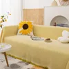 Stuhlhussen für vier Jahreszeiten, universelle Baumwolltasche, rutschfest, einfarbig, einfacher Sofabezug