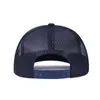 Snapbacks Pangkb бренд Blank Blue Cap Высококачественная черная черная сетчатая дышащая шляпа Snapback Adult Outdoor Sports Beach Trucker Cap 0105