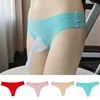 Underpants Seemless Ice Silk Underwear Mens Sexy Sissy Pouch Panties Peni Sleeve Tights Breathable Briefs Open/Close Sheath Gay Wear A50