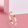 pulsera de amor brazalete de oro pulseras de diseño joyería carti para mujer para hombre Acero de titanio Tornillo chapado en oro de 18 quilates Lujo Nunca se desvanece No es alérgico